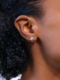Lauren Ralph Lauren Star Stud Earrings, Silver