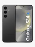 Samsung Galaxy S24 Smartphone, 8GB RAM, 6.2”, Galaxy AI, 5G, SIM Free, 256GB, Onyx Black