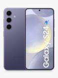 Samsung Galaxy S24 Smartphone, 8GB RAM, 6.2”, Galaxy AI, 5G, SIM Free, 256GB, Cobalt Violet