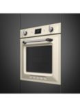 Smeg Victoria SOP6900TP 60cm Integrated Single Oven, Cream