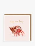 Louise Mulgrew Designs Happy New Home Crab Card Greeting Card