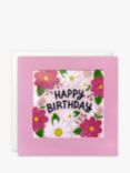 James Ellis Stevens Flowers Shakies Birthday Card