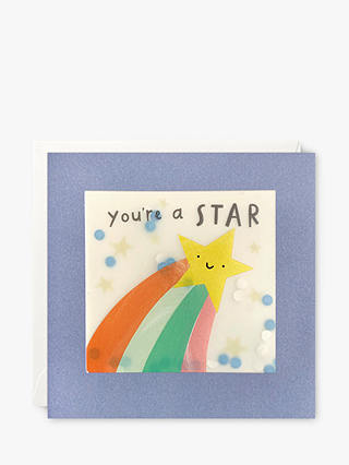 James Ellis Stevens Star Colourful Shakies Birthday Card