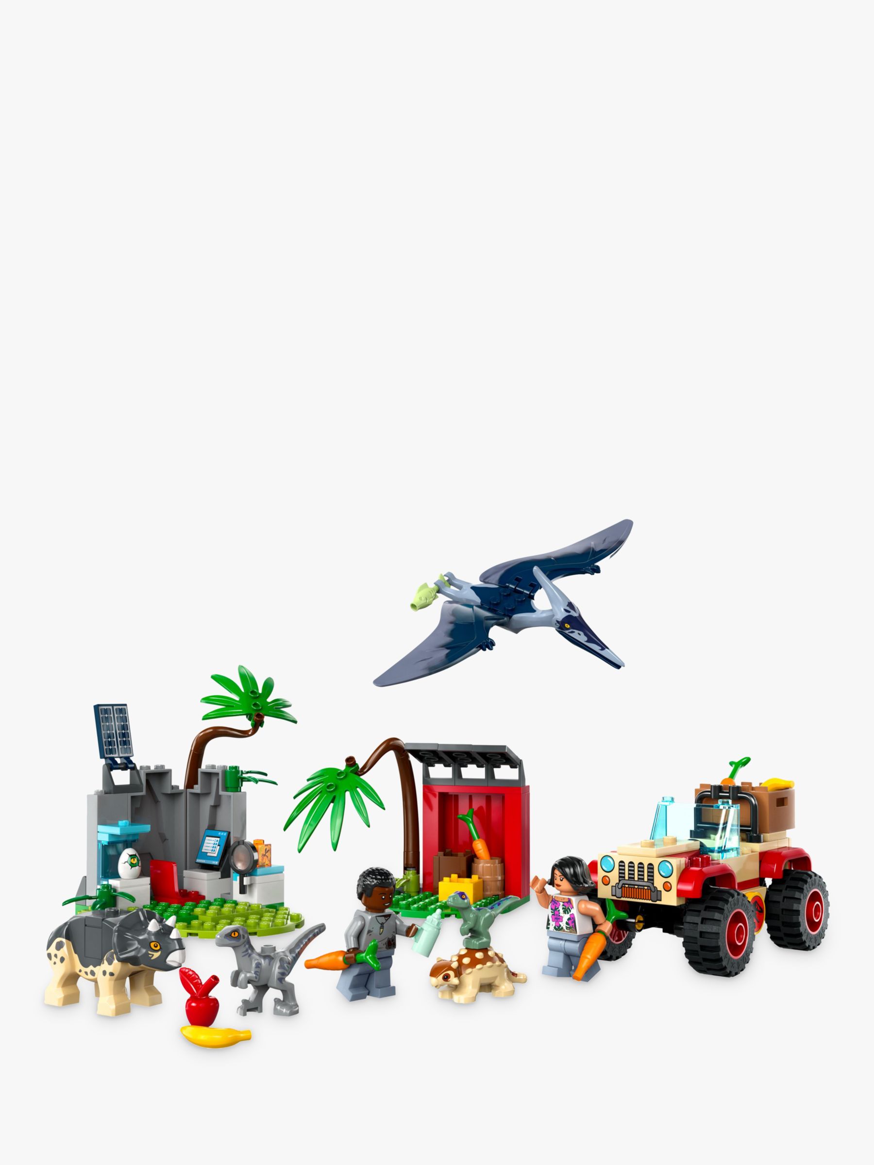 LEGO Jurassic World 76963 Baby Dinosaur Rescue Centre Set