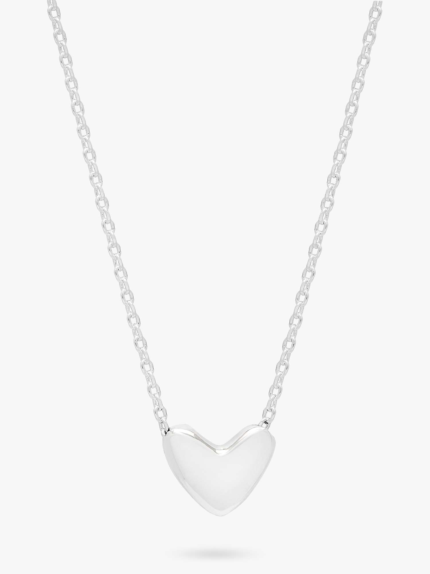 Buy Estella Bartlett Domed Heart Necklace Online at johnlewis.com
