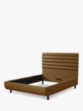 TEMPUR® Arc™ Adjustable Disc Quilted Upholstered Bed Frame, King Size, Brown