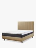 TEMPUR® Arc™ Adjustable Disc Vertica Upholstered Bed Frame, King Size, Sand