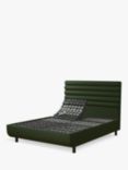 TEMPUR® Arc™ Adjustable Disc Vectra Upholstered Bed Frame, King Size, Dark Green