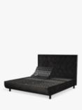 TEMPUR® Arc™ Adjustable Disc Quilted Upholstered Bed Frame, Super King Size, Dark Grey