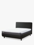 TEMPUR® Arc™ Adjustable Disc Upholstered Bed Frame, King Size, Dark Grey