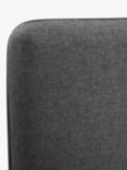 TEMPUR® Arc™ Adjustable Disc Upholstered Bed Frame, King Size, Dark Grey