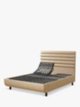 TEMPUR® Arc™ Adjustable Disc Quilted Upholstered Bed Frame, Super King Size, Sand