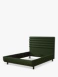TEMPUR® Arc™ Adjustable Disc Quilted Upholstered Bed Frame, Super King Size, Dark Green