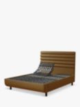 TEMPUR® Arc™ Adjustable Disc Quilted Upholstered Bed Frame, Super King Size, Brown