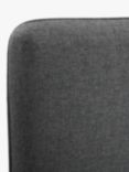TEMPUR® Arc™ Adjustable Disc Upholstered Bed Frame, Super King Size, Dark Grey