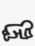 Etta Loves x Keith Haring Baby Natural Rubber Teether, Black