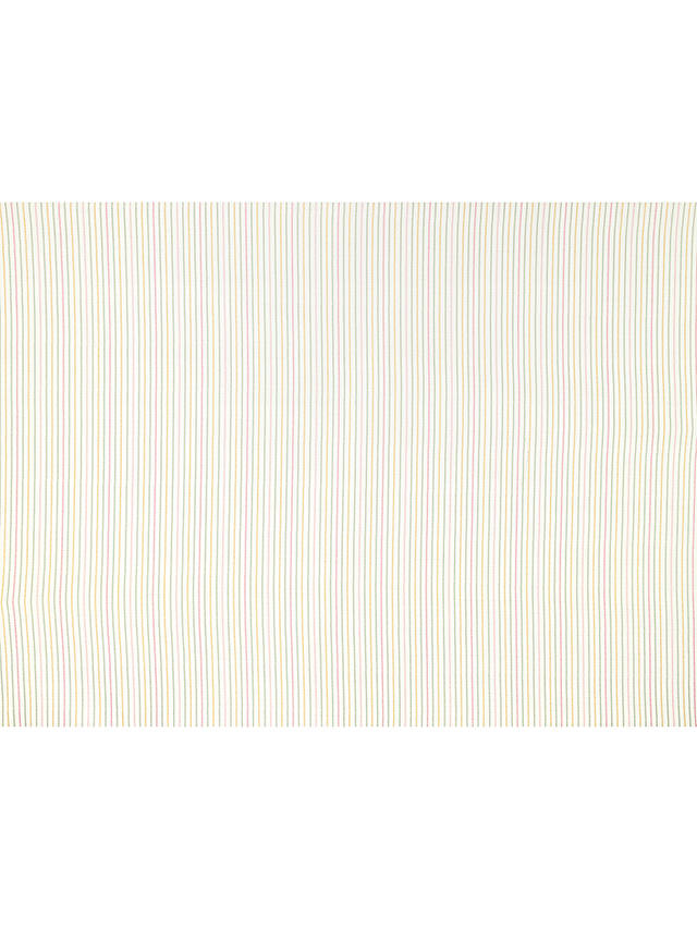 Laura Ashley Candy Stripe Furnishing Fabric, Pale Ochre