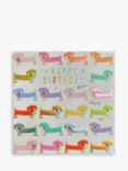 Wendy Jones Blackett Sausage Dogs Birthday Card