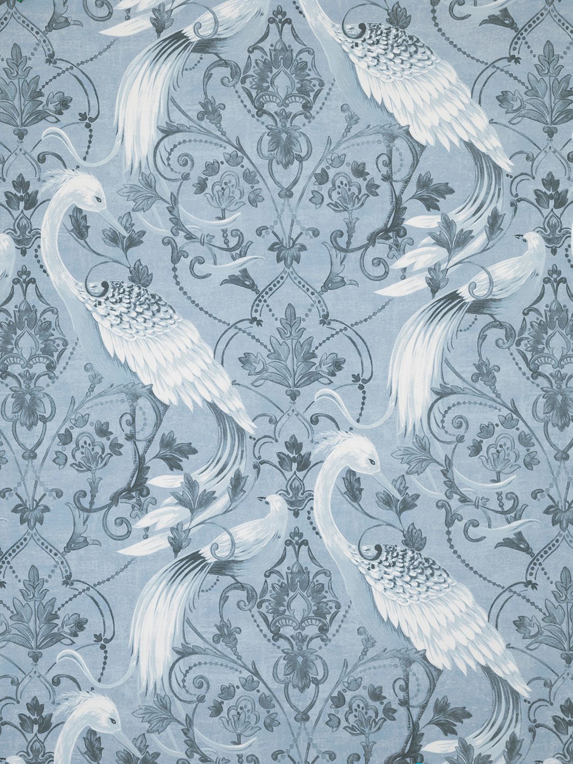 Laura Ashley Tregaron Furnishing Fabric, Midnight Blue