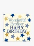Woodmansterne Wonderful Brother Stars Birthday Card
