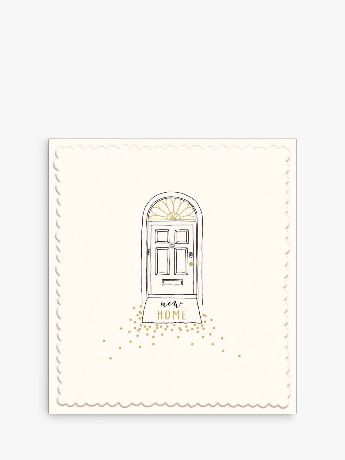 The Proper Mail Company New Home Door Greeting Card