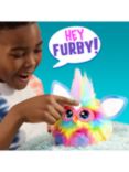 Furby Tie Dye Plush Interactive Toy