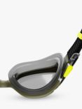 Speedo Biofuse 2.0 Polarised Swimming Goggles, Green/Hyper/Smoke