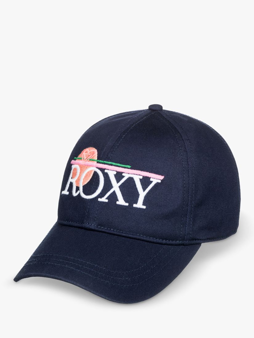 Roxy Kids' Blondie Girl Logo Cap, Naval Academy, One Size