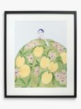John Lewis La Poire 'Lemon Lady' Framed Print & Mount, 62 x 52cm, Green
