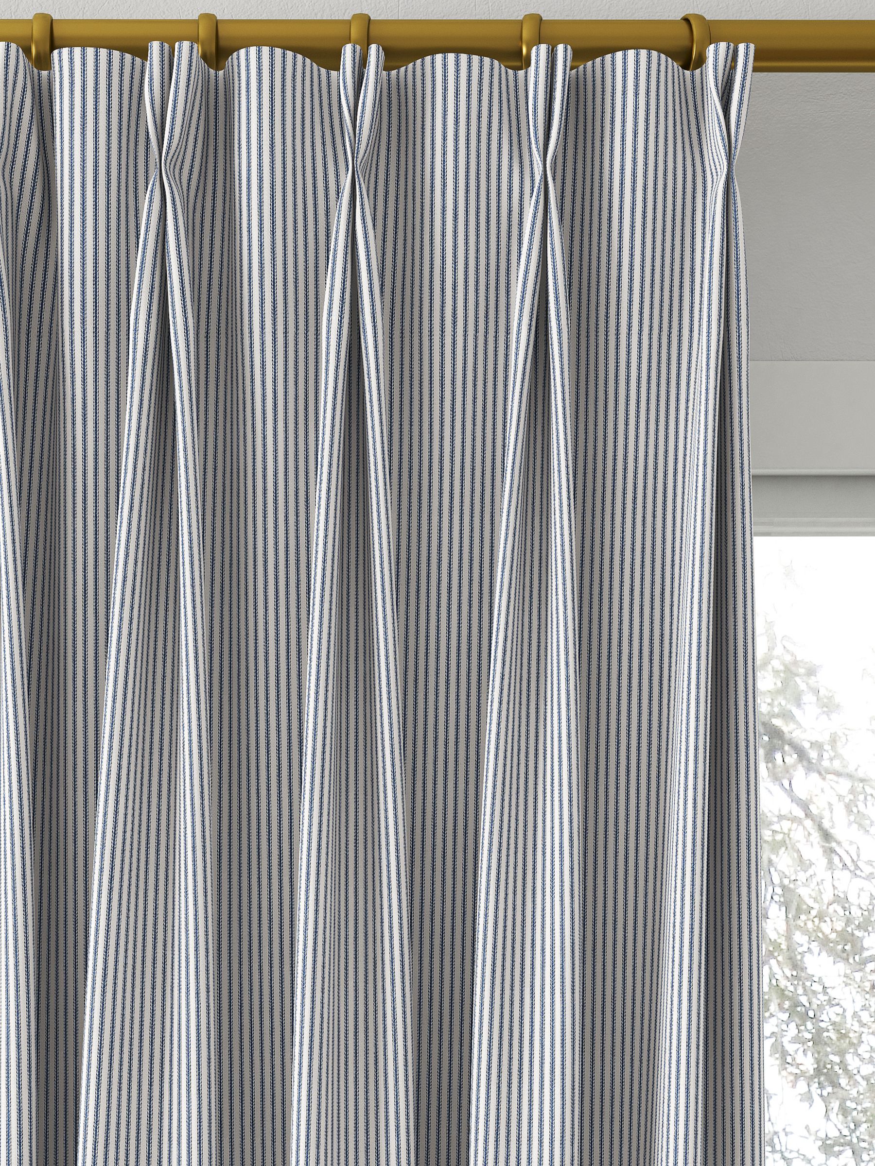 Clarke & Clarke Sutton Made to Measure Curtains, Navy