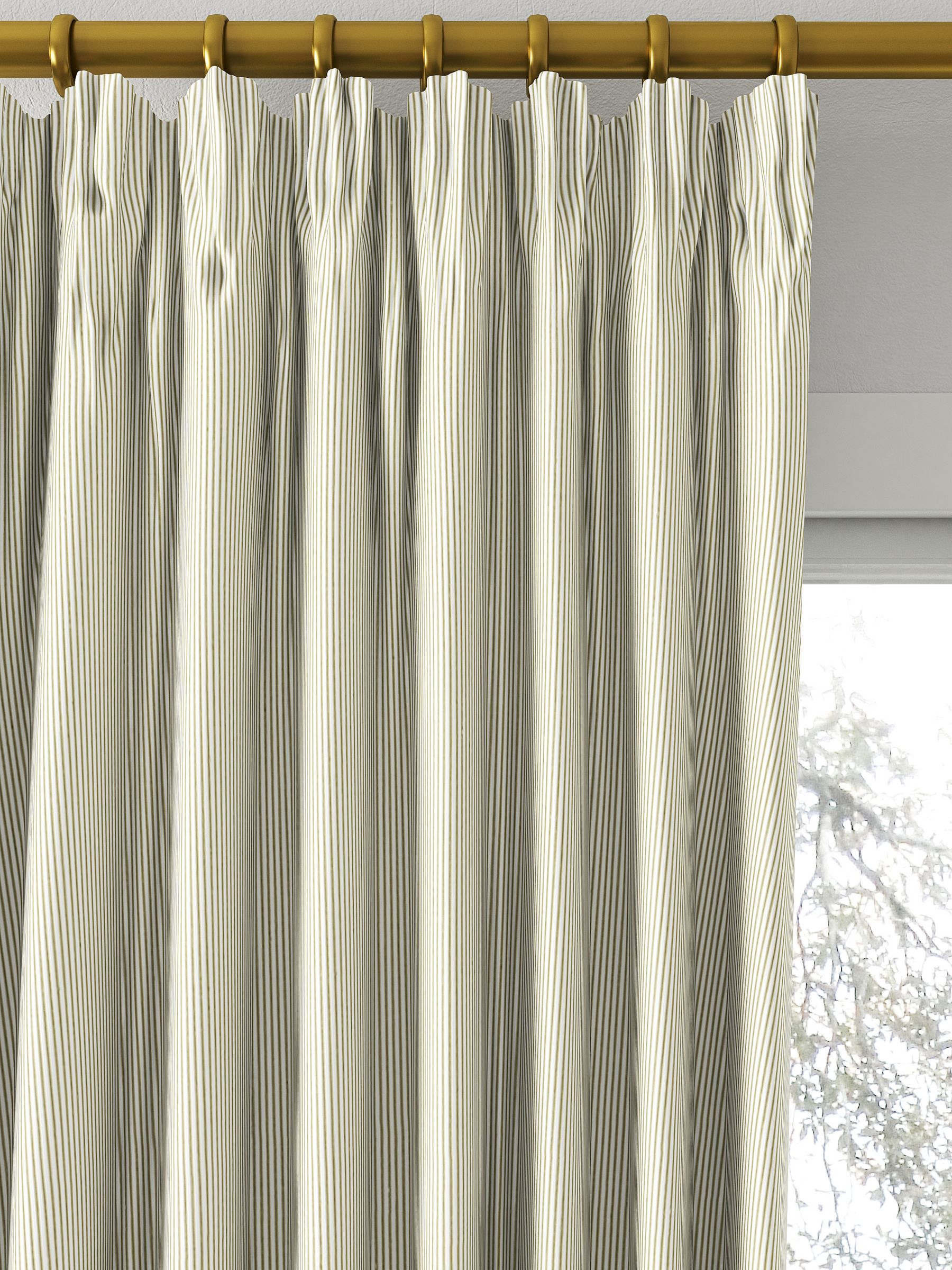 Clarke & Clarke Breton Made to Measure Curtains, Dove