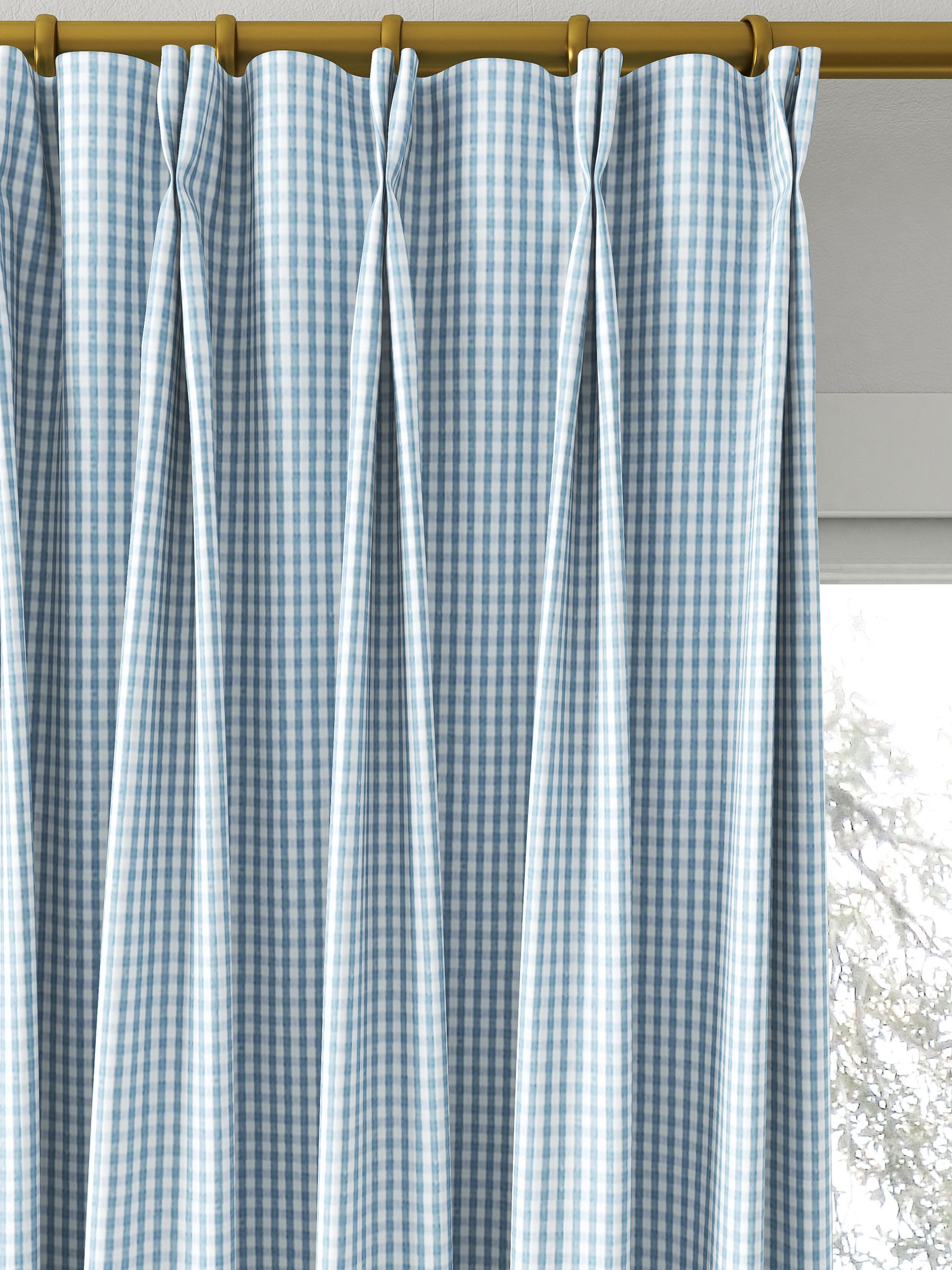 Clarke & Clarke Windsor Made to Measure Curtains, Chambray