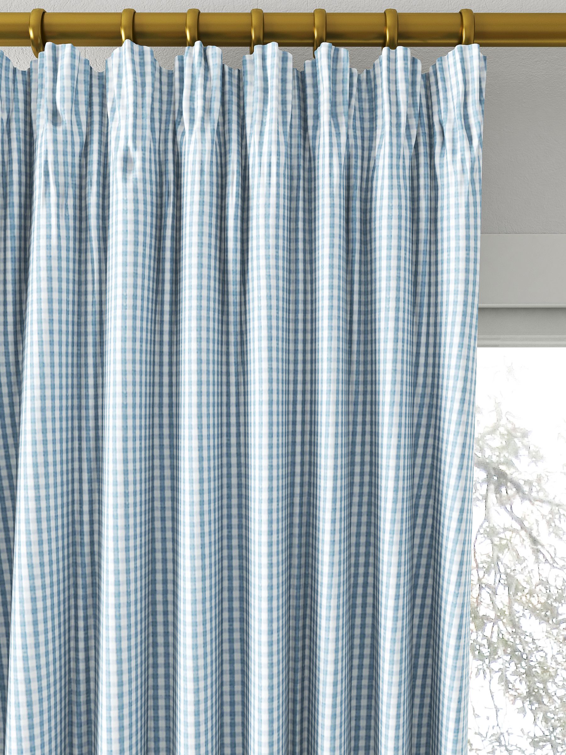 Clarke & Clarke Windsor Made to Measure Curtains, Chambray