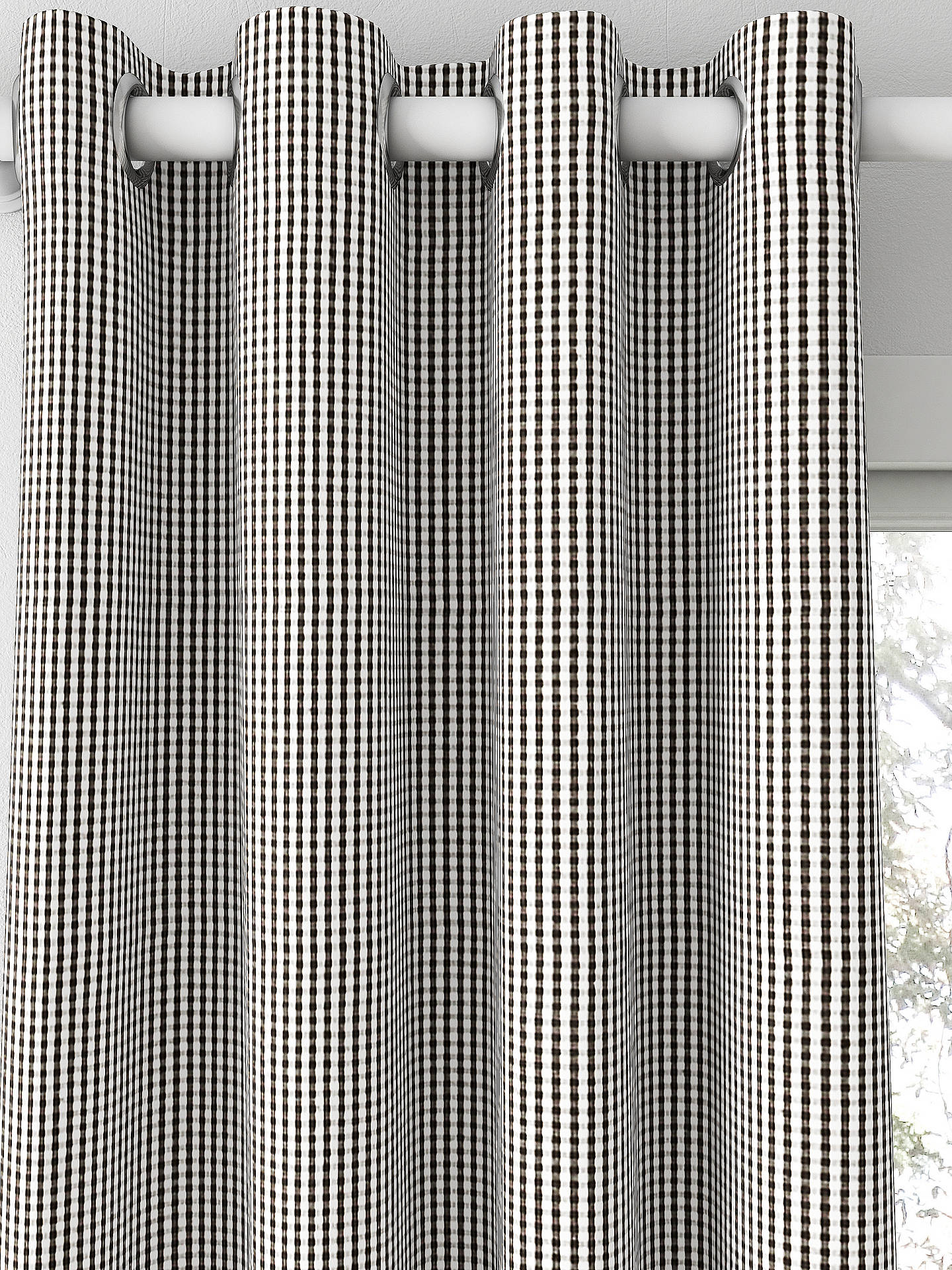 Clarke & Clarke Windsor Made to Measure Curtains, Charcoal