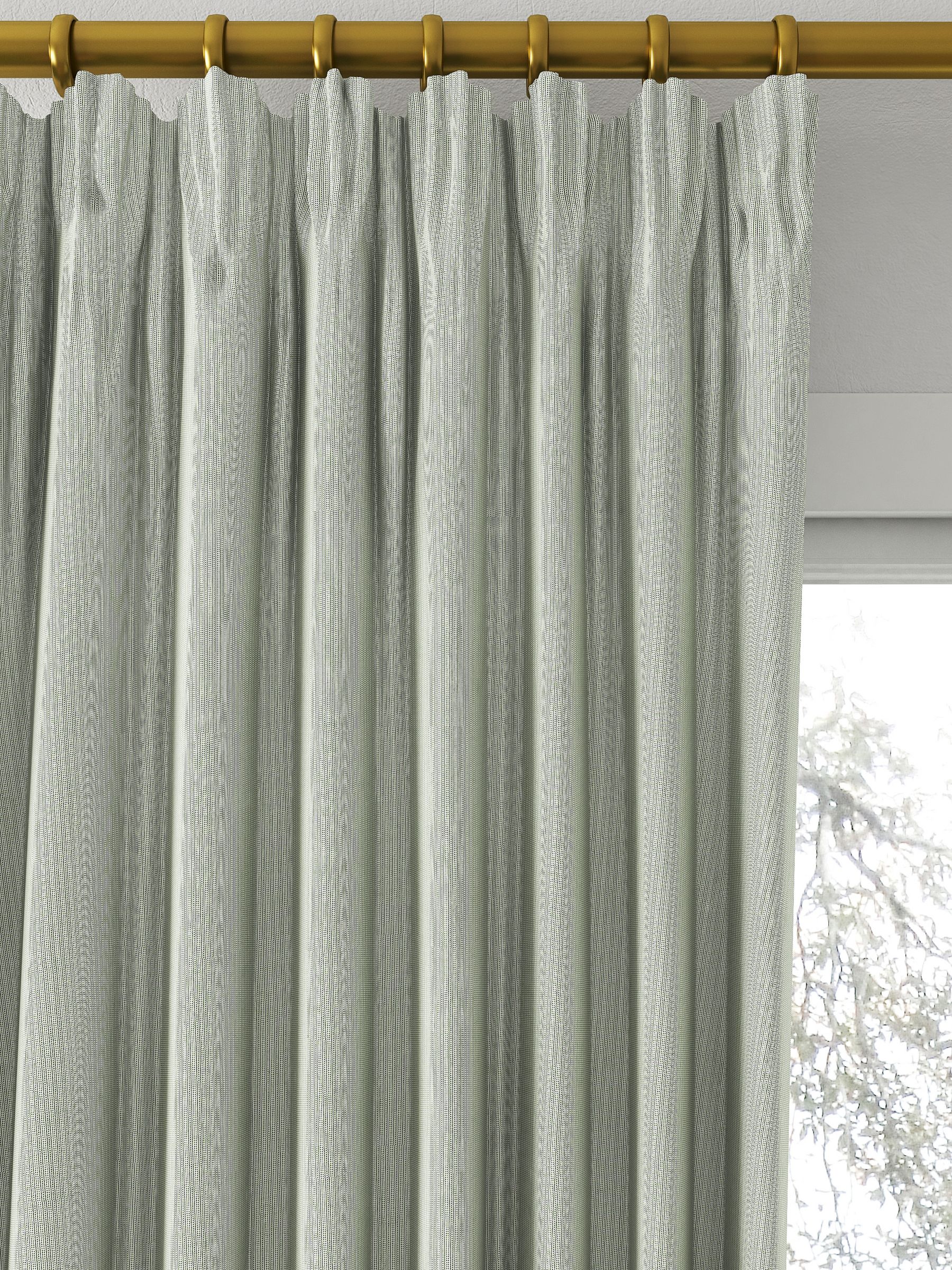Clarke & Clarke Spencer Made to Measure Curtains, Sage