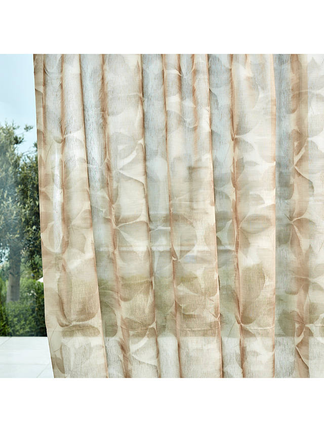 Harlequin Grounded Sheer Furnishing Fabric, Parchment