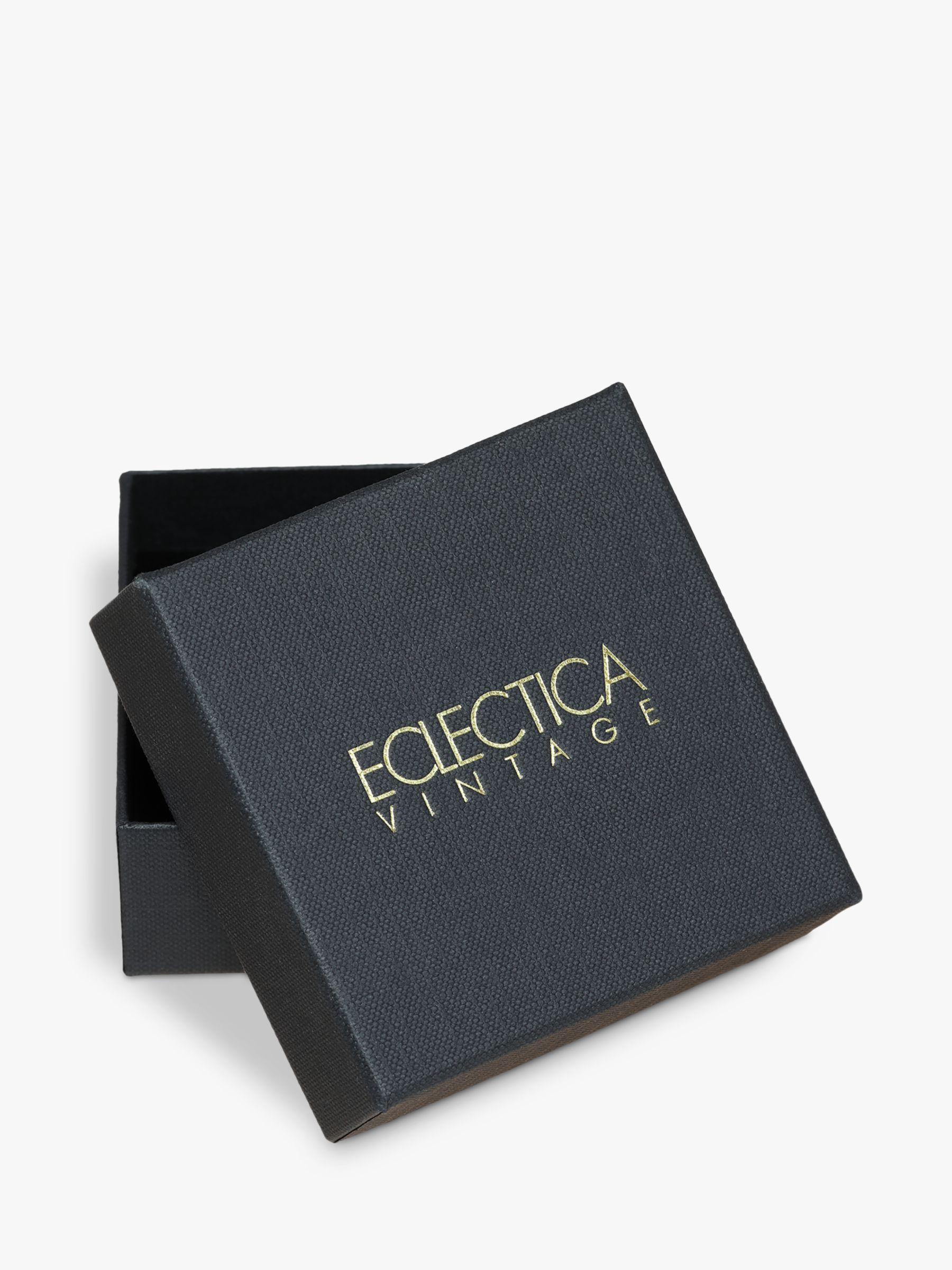 Buy Eclectica Vintage Faux Pearl Bolt Ring Bracelet, White Online at johnlewis.com