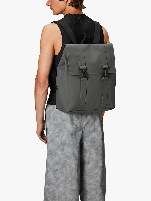 Rains MSN Water Resistant Backpack, Grey