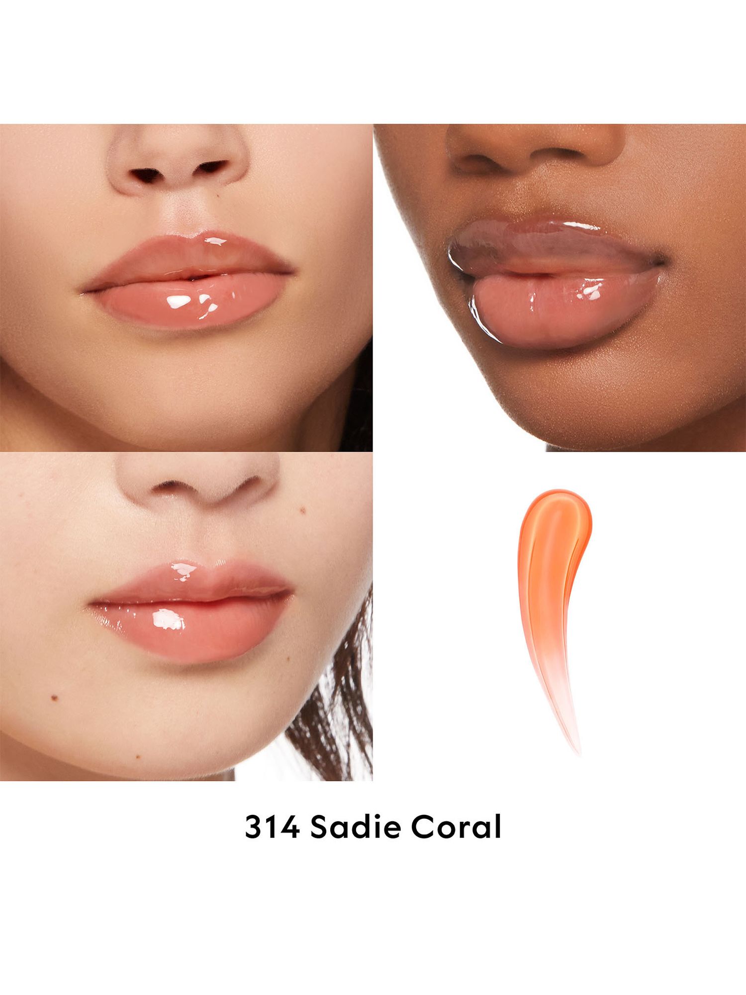 Gucci Gloss à Lèvres Plumping Lip Gloss, 314 Sadie Coral 6