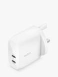 Belkin BoostCharge Pro 30W Dual USB-C Wall Charger with PPS 60W