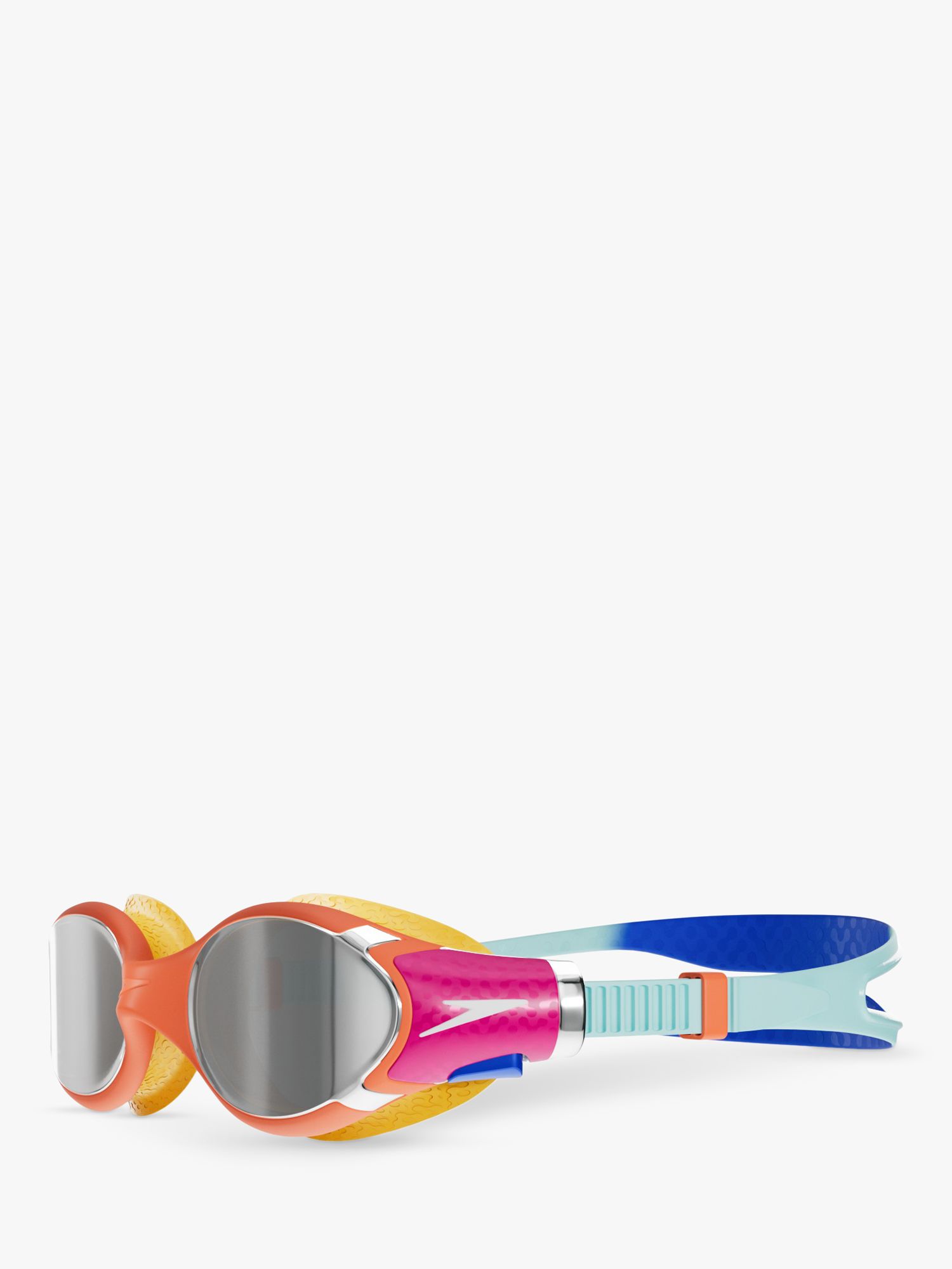 Buy Speedo Kids' Biofuse 2.0 Mirror Junior Swimming Goggles, Cobalt Pop Online at johnlewis.com