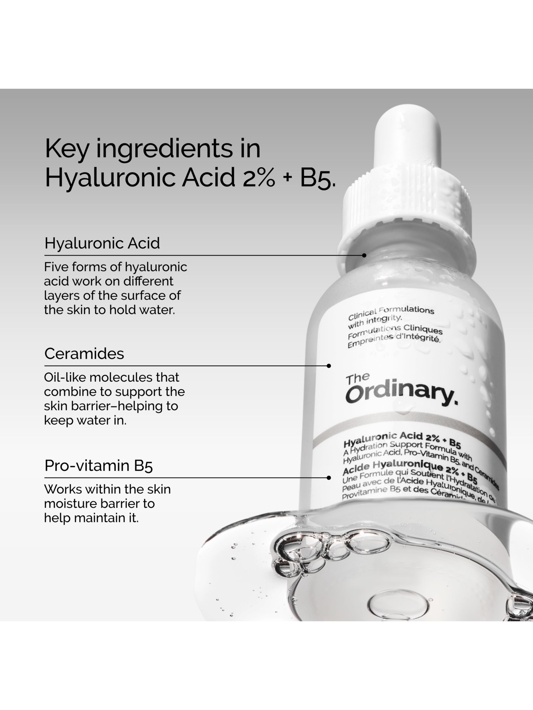 The Ordinary Hyaluronic Acid 2% + B5, 30ml