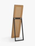 John Lewis Slim Solid Oak Wood Full-Length Cheval Mirror, 160 x 42cm
