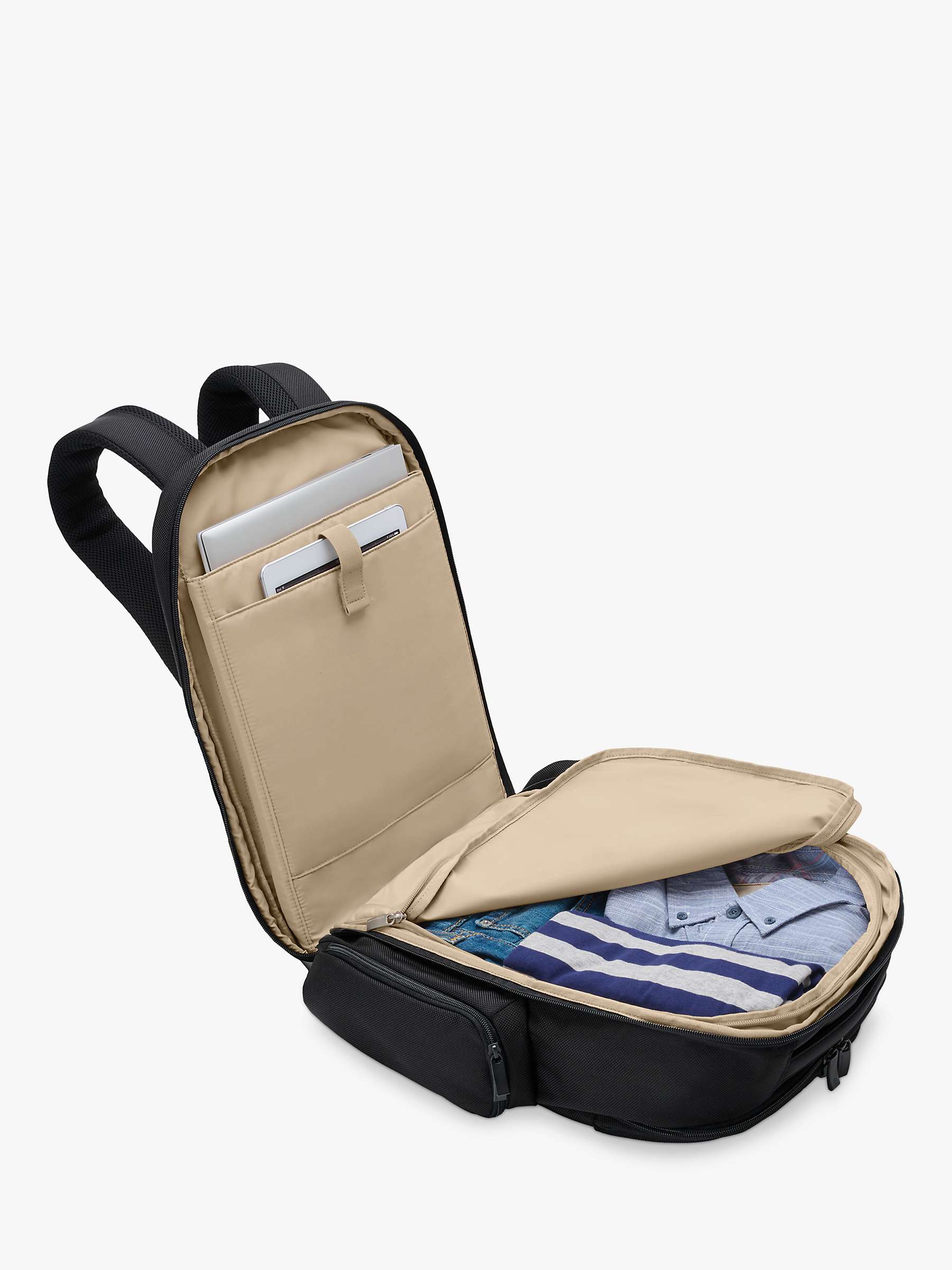 Buy Briggs & Riley Baseline Travel Backpack, Black Online at johnlewis.com