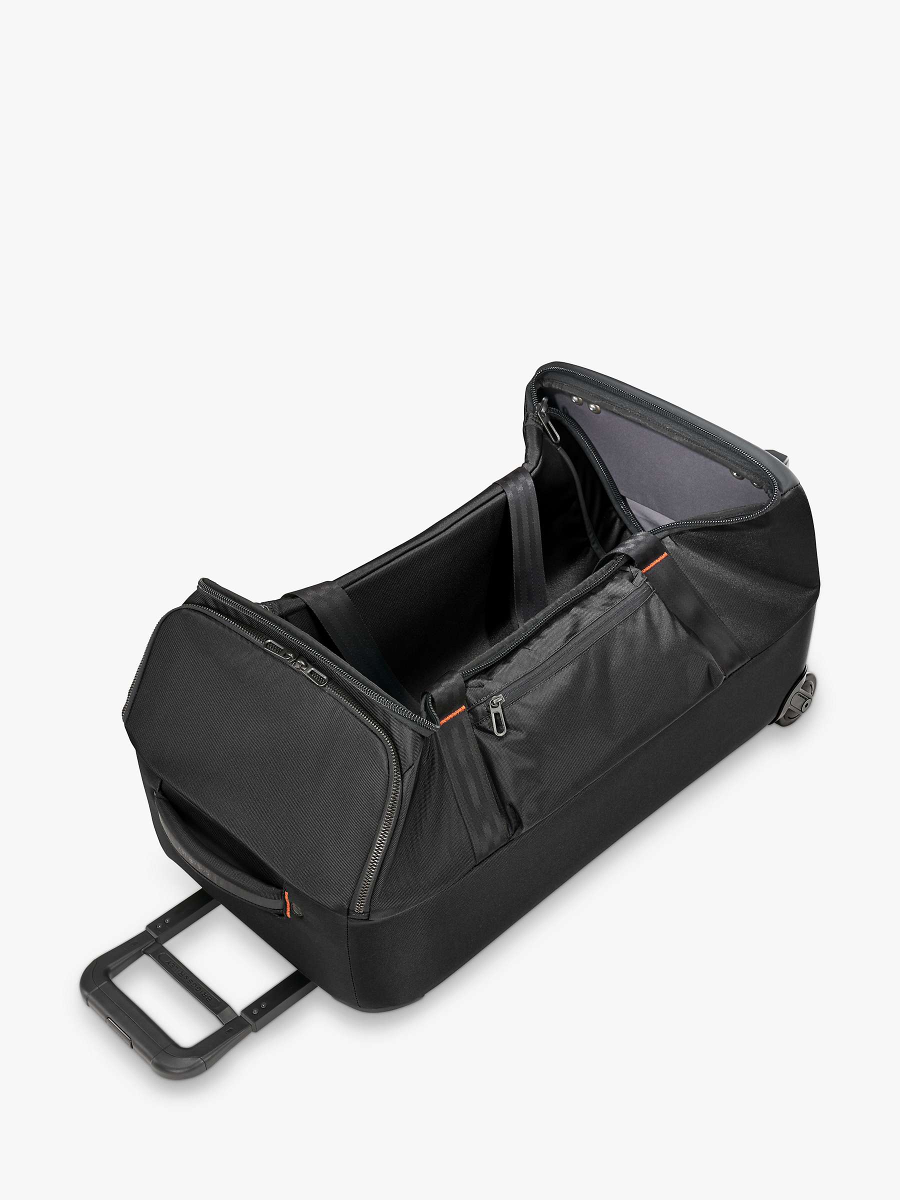 Buy Briggs & Riley ZDX Medium Upright Duffle Bag, Black Online at johnlewis.com