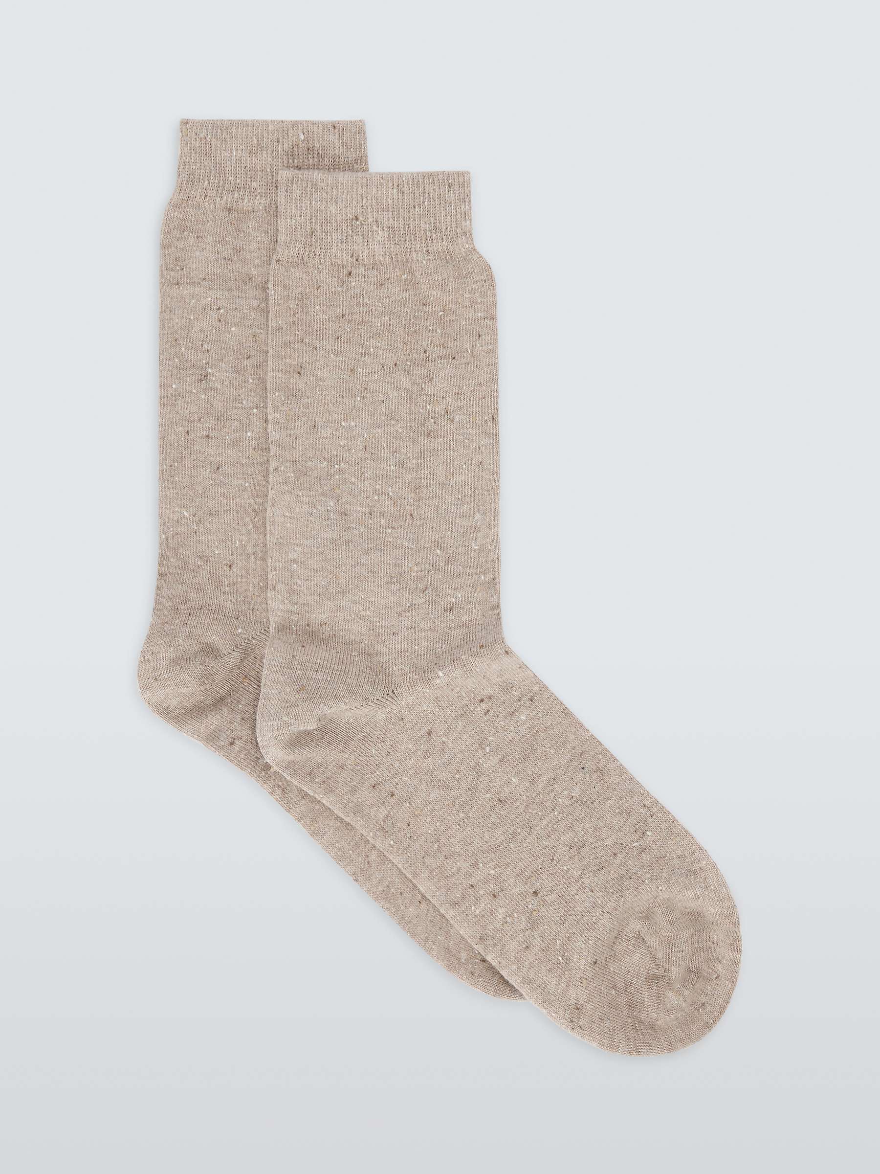 Buy John Lewis Cotton Silk Blend Ankle Socks Online at johnlewis.com