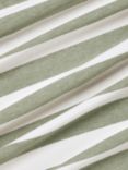 John Lewis Bold Stripe Furnishing Fabric, Myrtle Green