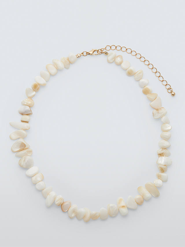 John Lewis Shell Chip Necklace, Natural