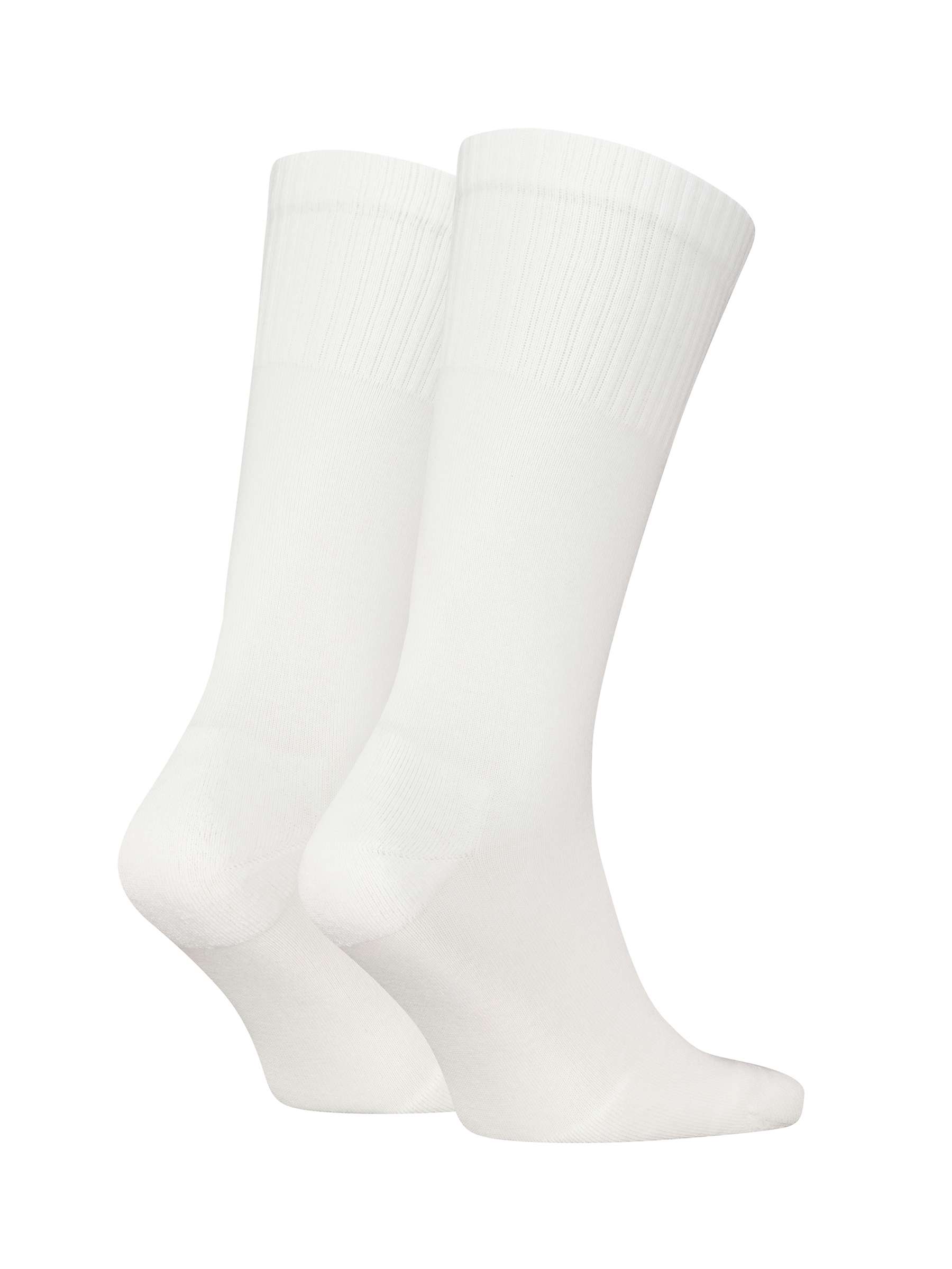 Buy Calvin Klein Pride Crew Socks, Pack of 2, White/Multi Online at johnlewis.com