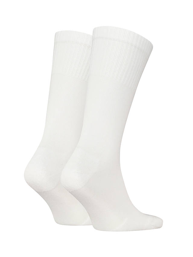 Calvin Klein Pride Crew Socks, Pack of 2, White/Multi